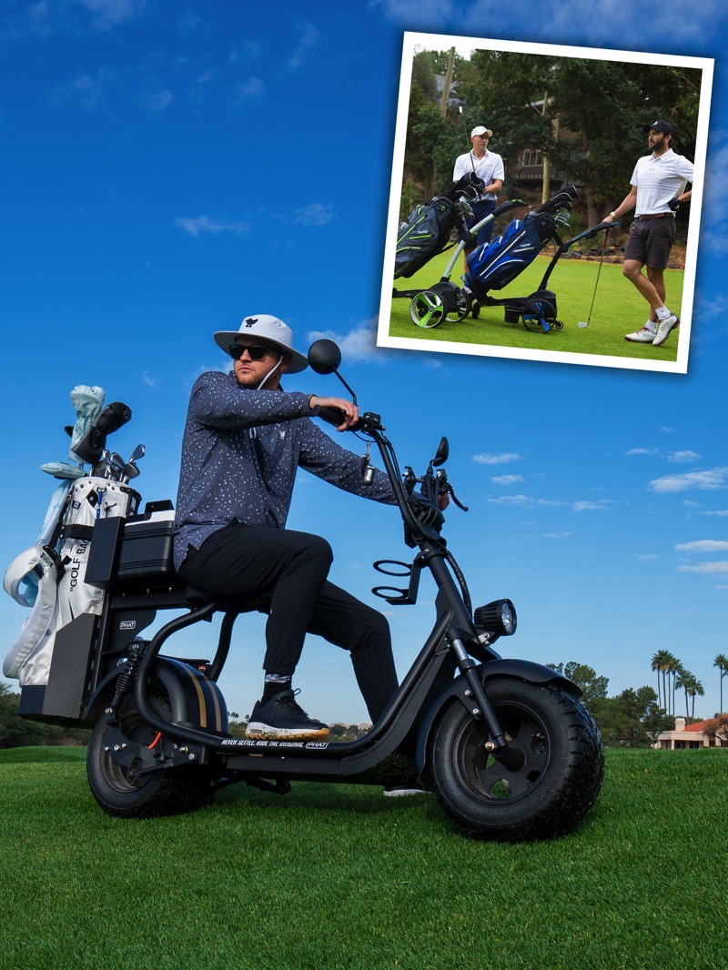 Phat Rides PHAT CADDY : MGI Zip Navigator Electric Golf Caddy